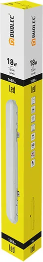Luminaria Estanca Led Duolec 4000K 18W — foto 4