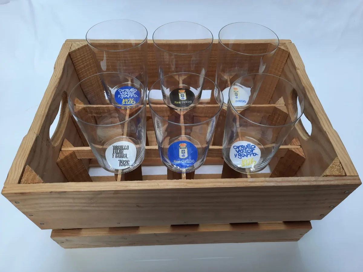 Vaso Sidra Real Oviedo Extrafino Sella 50 Cl caja 6 unidades — foto 2