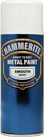 Spray Hammerite Antioxidante Brillo Blanco 400ml