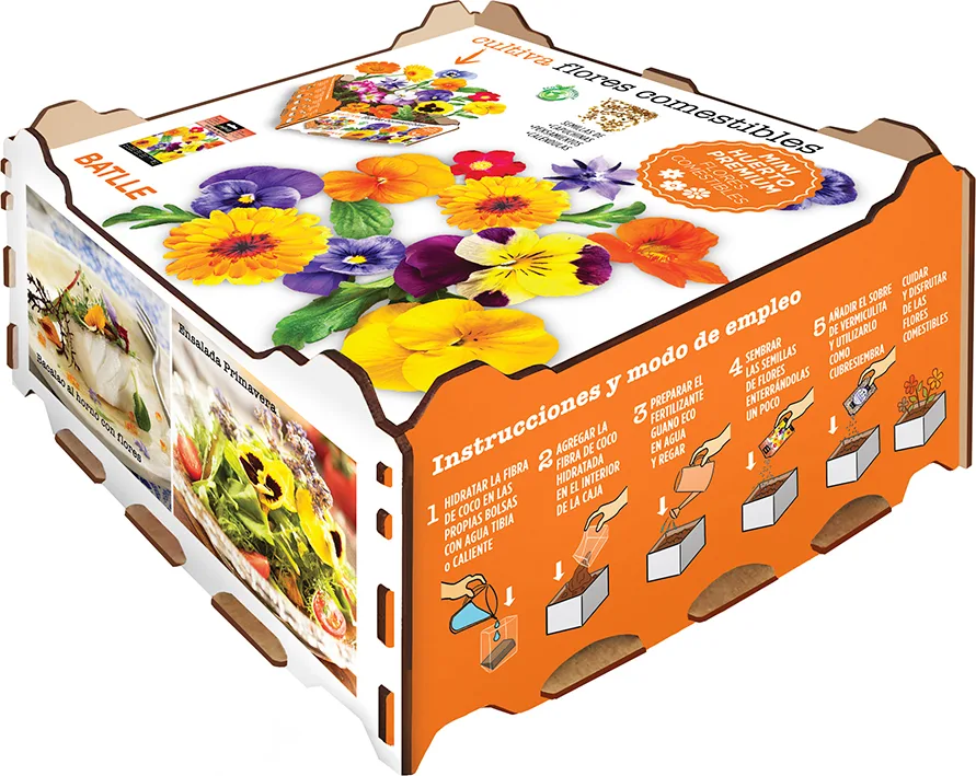Huerto Batlle Premium Flores Comestibles