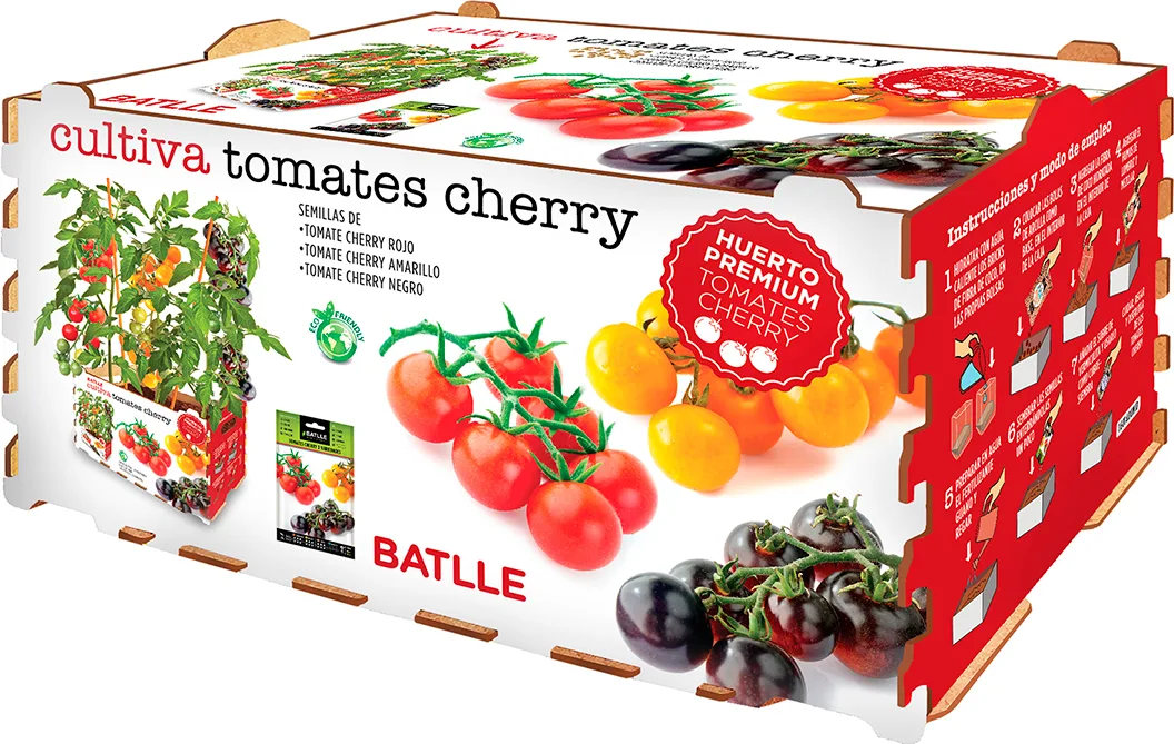 Kit Huerto Batlle Premium Tomates Cherry