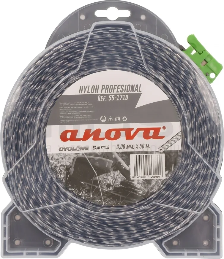 Hilo Desbrozadora Nylon Cyclone 3mm 50 Metros
