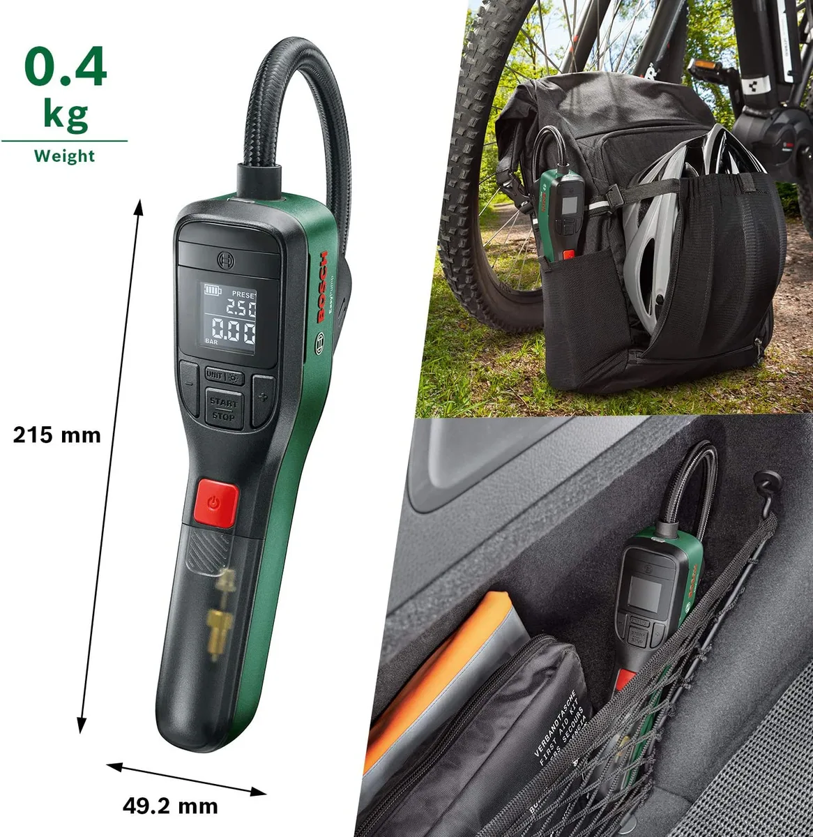 Bomba de Aire Bateria Compresor Bosch EasyPump — foto 5