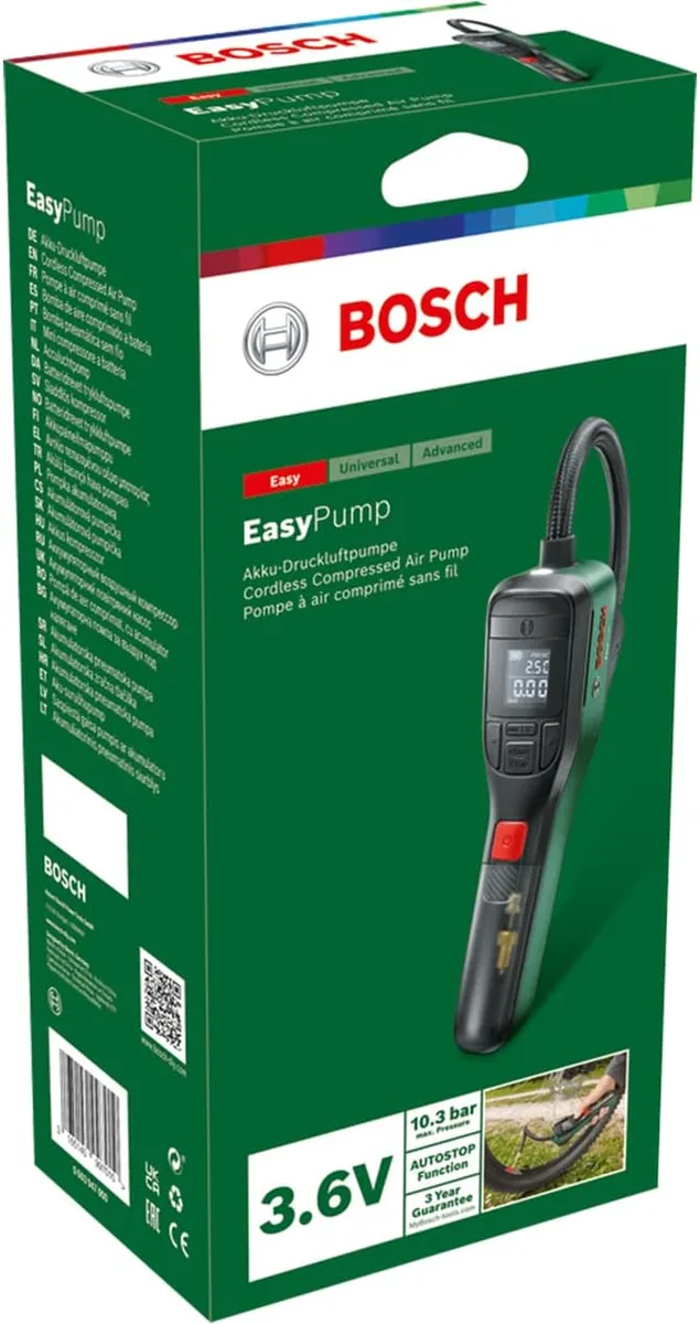 Bomba de Aire Bateria Compresor Bosch EasyPump — foto 9