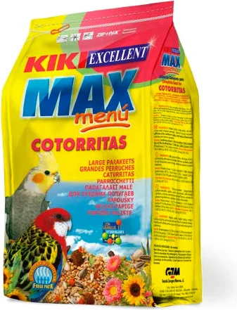 KIKI Max Menu Cotorritas Agapornis 1 Kg