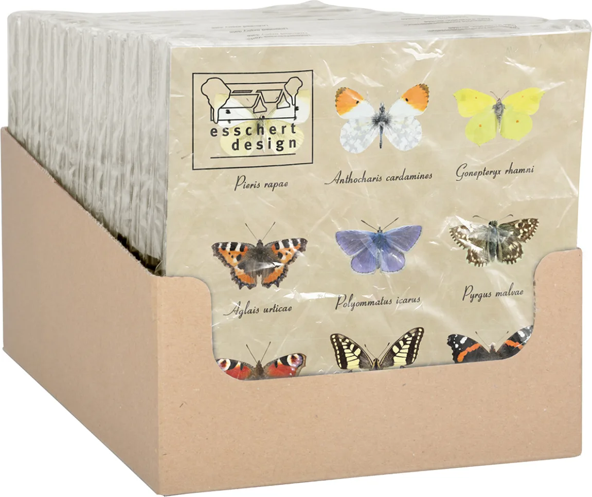 Servilletas de Papel Mariposas 33x33cm — foto 2