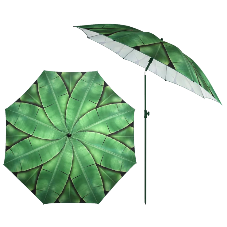 Sombrilla Parasol Hojas de Platano
