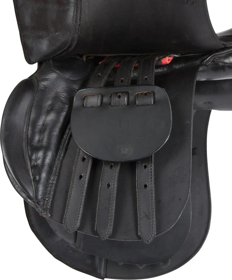 Set silla montar Caballo Haflinger negro mantilla estribo correa incluido — foto 5