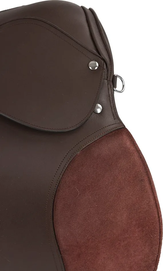 Set silla montar Caballo Haflinger marron mantilla estribo correa incluido — foto 3