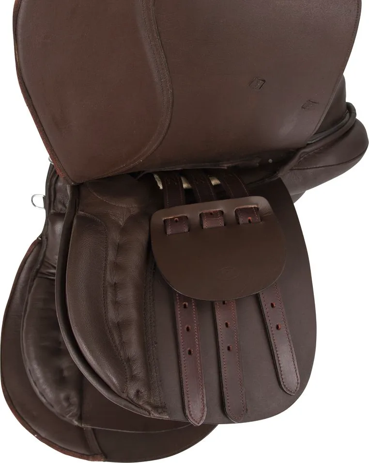 Set silla montar Caballo Haflinger marron mantilla estribo correa incluido — foto 4