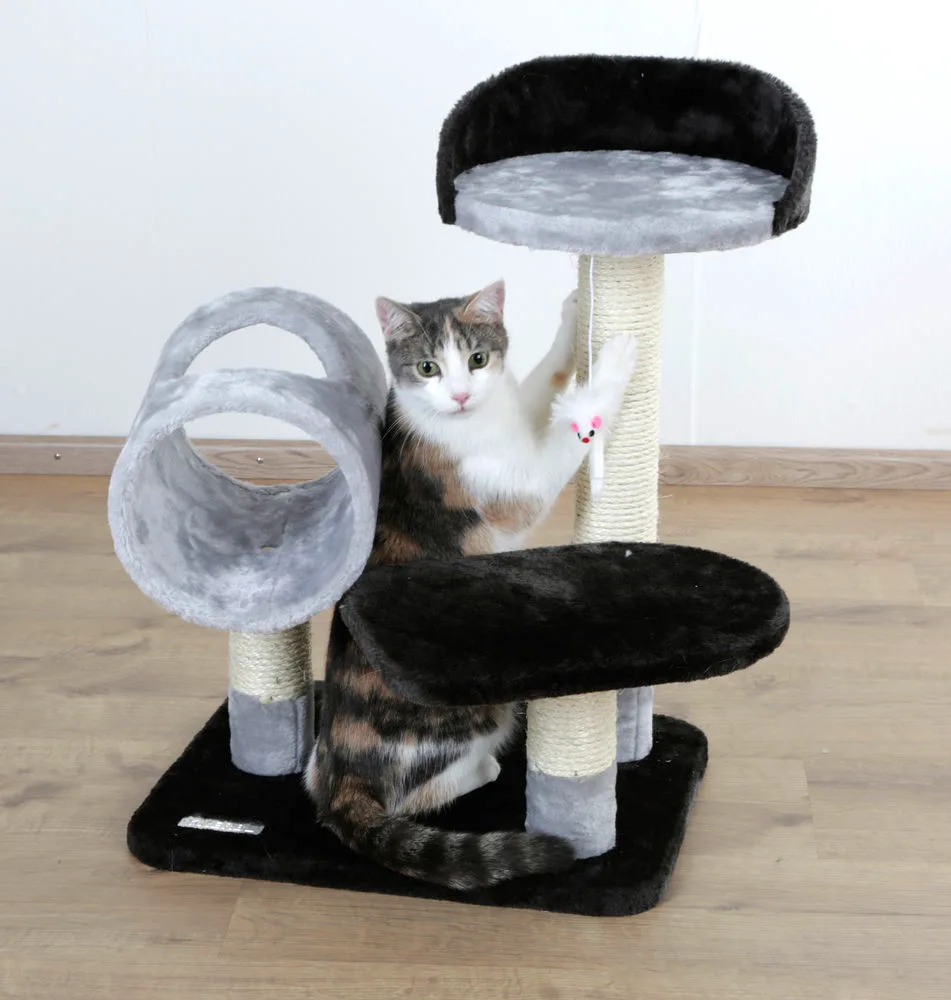 Arbol rascador Gatos Moon Gris/negro — foto 3