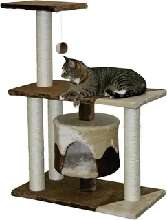 Arbol rascador Gatos Beige Cade alto 96 cm