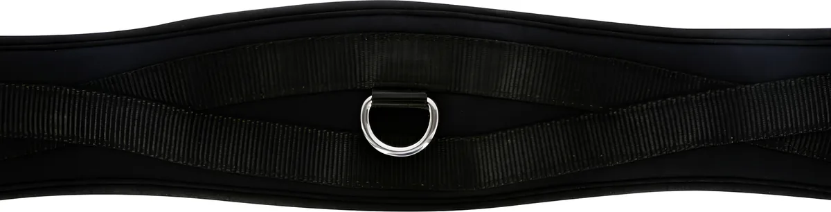 Cincha caballos con espuma memoria negra 115cm — foto 2