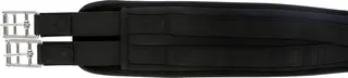 Cincha caballos con espuma memoria negra 130cm