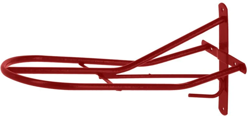 Soporte para silla de montar rojo modelo ingles — foto 2