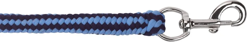 Ramal Caballo Hippo con Mosqueton Azul Claro/ Oscuro 200cm