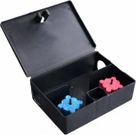 Portacebos Raticida Pequeño PK 041 Negro