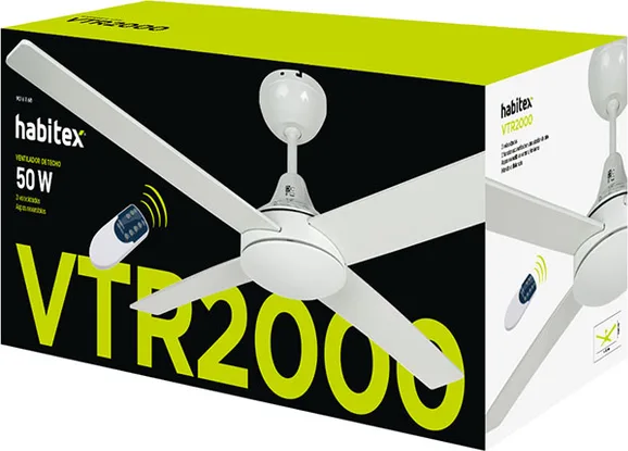 Ventilador techo Habitex VTR-2000 — foto 4
