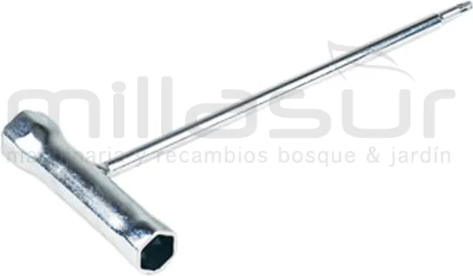 Llave Bujias Stihl 16-19 x 100 x 225 Tx 27