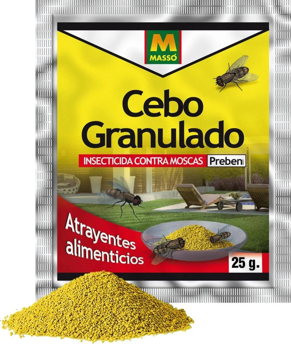 Cebo Granulado para Moscas Masso