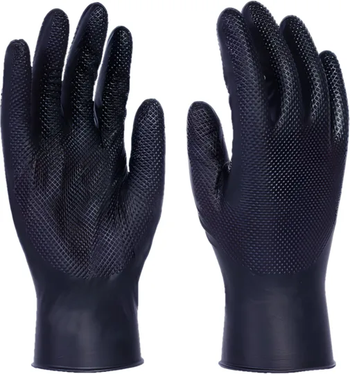 Guantes Nitrilo Negro Unigrip T9 50 Uds