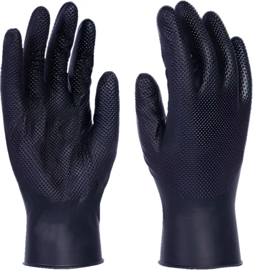 Guantes Nitrilo Negro Unigrip T9 50 Uds — foto principal