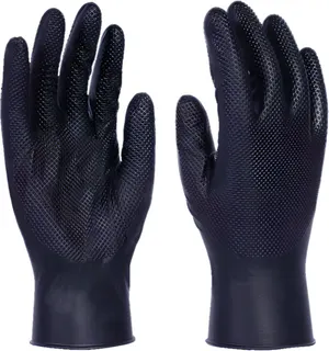 Guantes Nitrilo Negro Unigrip T8 50 Uds