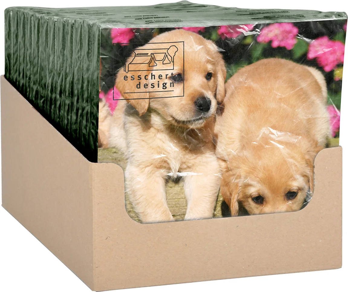 Servilletas de Papel Cachorritos 33x33cm — foto principal