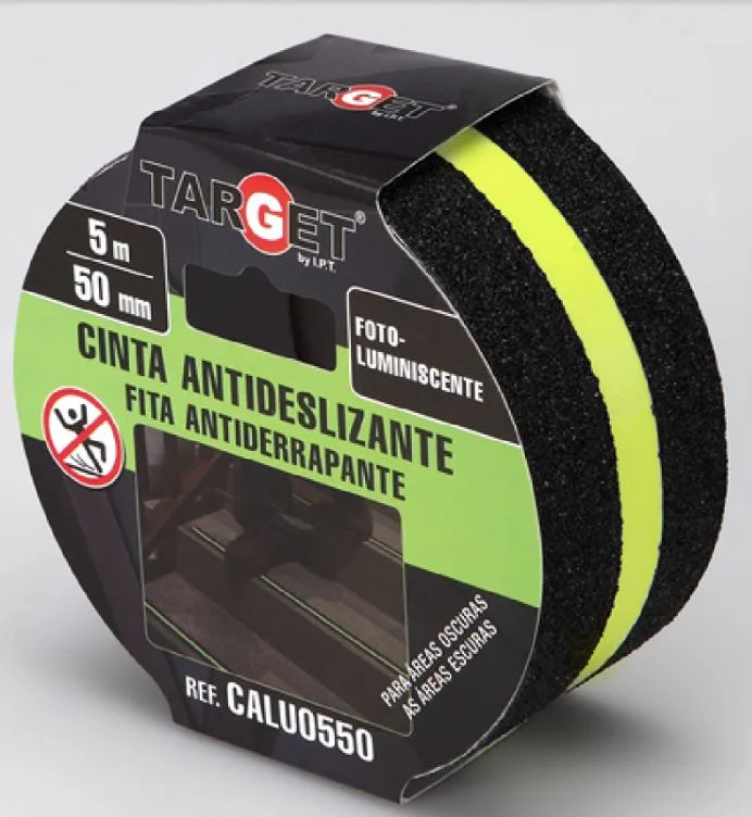 Cinta Antideslizante Luminiscente 5m x 50mm