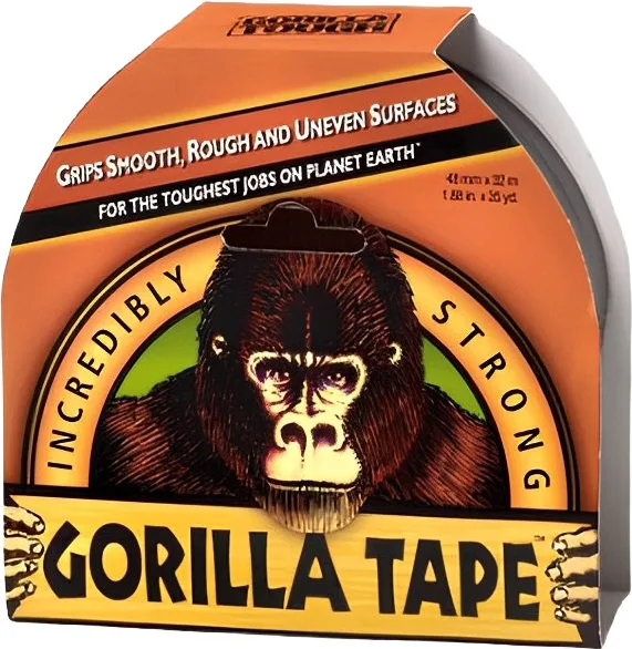 Cinta Americana Negra Gorilla 11m x 48mm