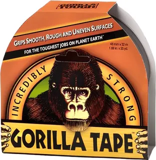Cinta Americana Negra Gorilla 11m x 48mm