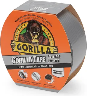Cinta Americana Plata Gorilla 11m x 48mm