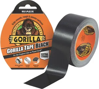 Cinta Americana Negra Gorilla 32m x 48mm