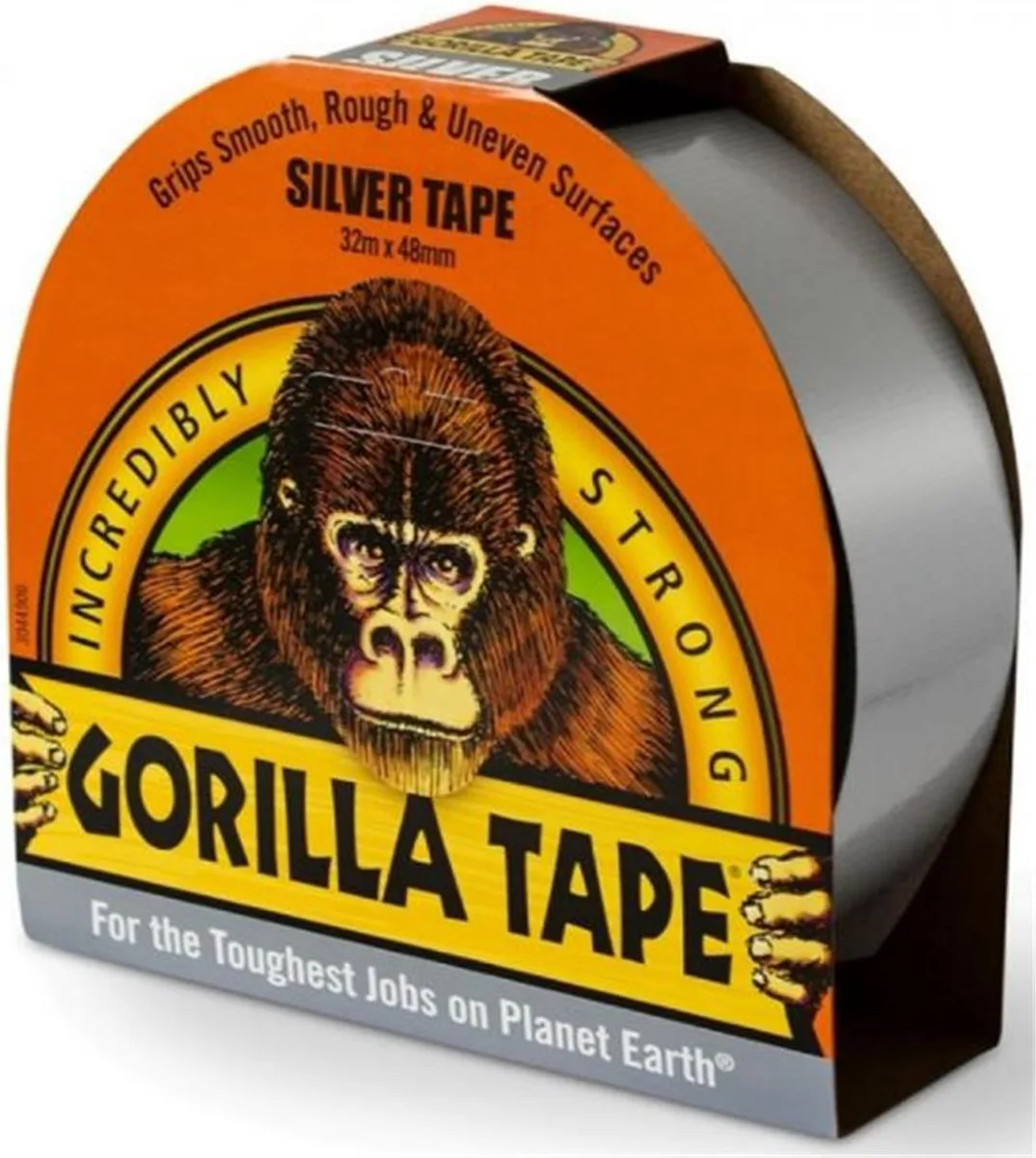 Cinta Americana Plata Gorilla 32m x 48mm