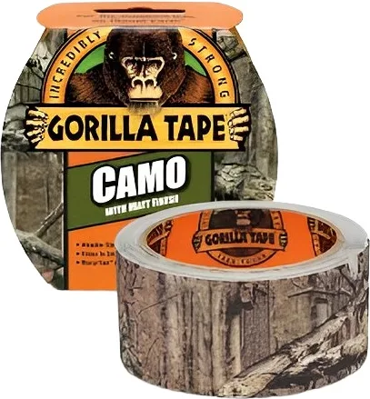 Cinta Americana Camuflaje Gorilla 8,5m x 48mm