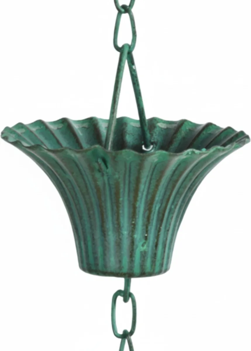 Cadena de Agua de Lluvia Diseño Relajante — foto 2