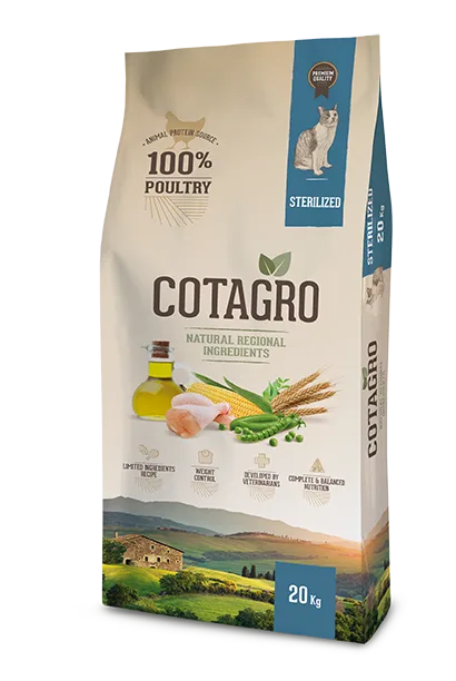 Pienso Gatos Cotagro Sterilized 20 Kg