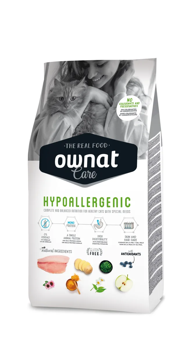 Pienso Gatos Ownat Care Hypoallergenic 1,5 kg — foto principal