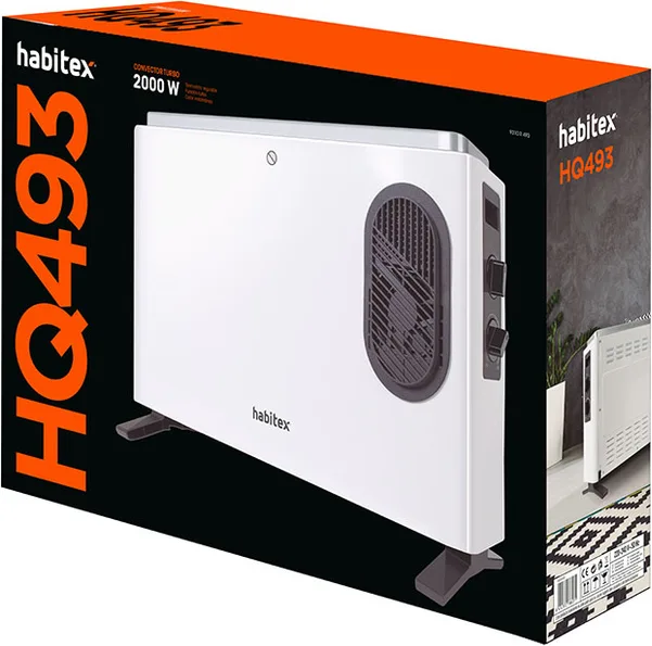 Convector Turbo Habitex HQ493 2000 W — foto 6