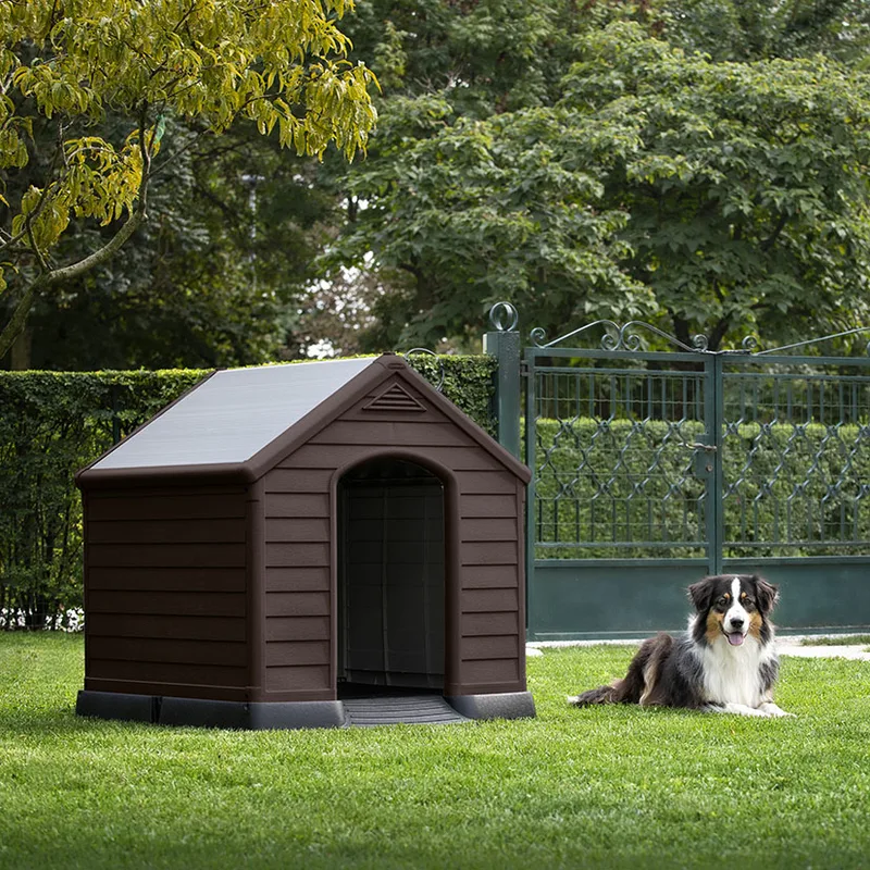 Caseta Perro Keter Marron  95x99x99 cm — foto 3
