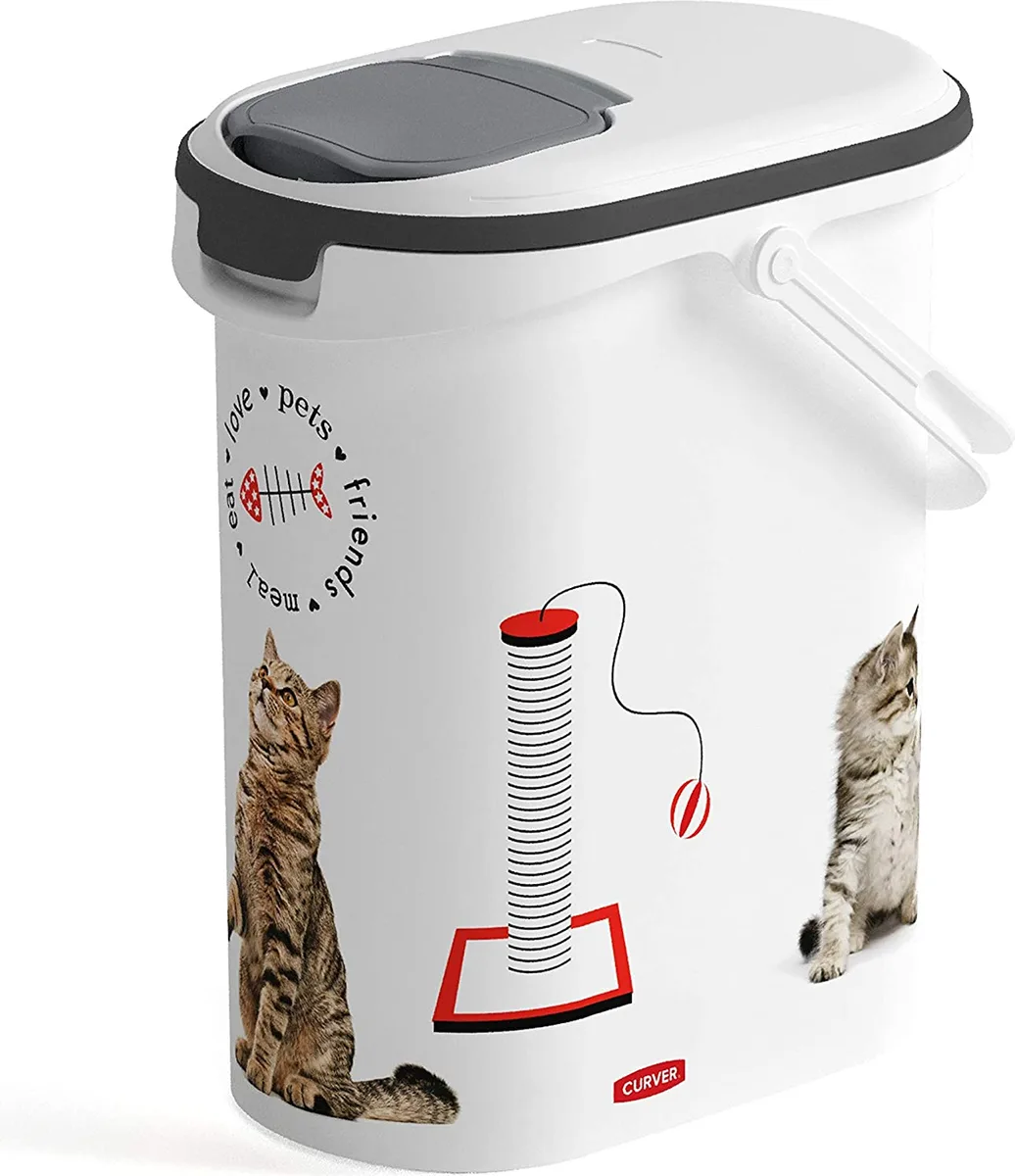 Contenedor para pienso gatos 4kg 10 litros