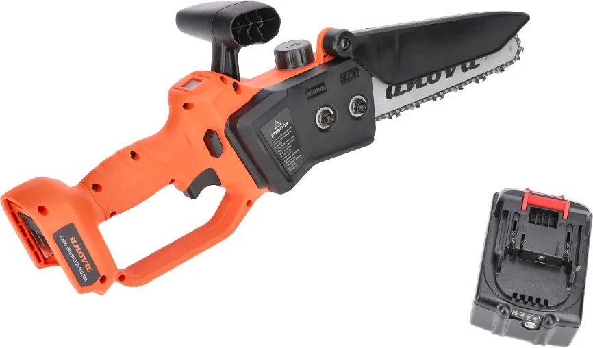 Sierra de poda a batería Anova MB600 · 18 V · espada 20 cm · 2 baterías 4 Ah — foto 6