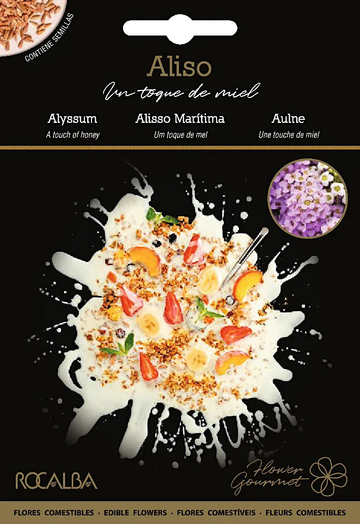 Semilla Flor Comestible Aliso