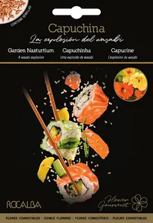 Semilla Flor Comestible Capuchina