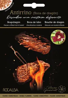 Semilla Flor Comestible Antirrino Boca de Dragon