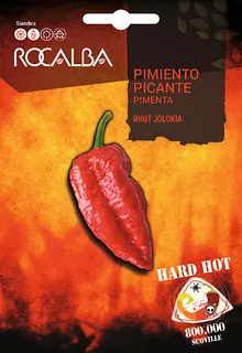 Semilla Pimiento Picante Bhut Jolokia