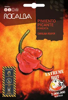 Semilla Pimiento Picante Carolina Reaper