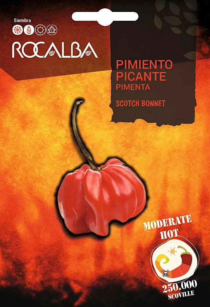 Semilla Pimiento Picante Scotch Bonnet