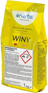 Metabisulfito De Potasio Vino Enartis Winy 1 Kg