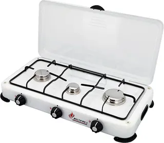 Cocina Portatil Gas 3 Fuegos